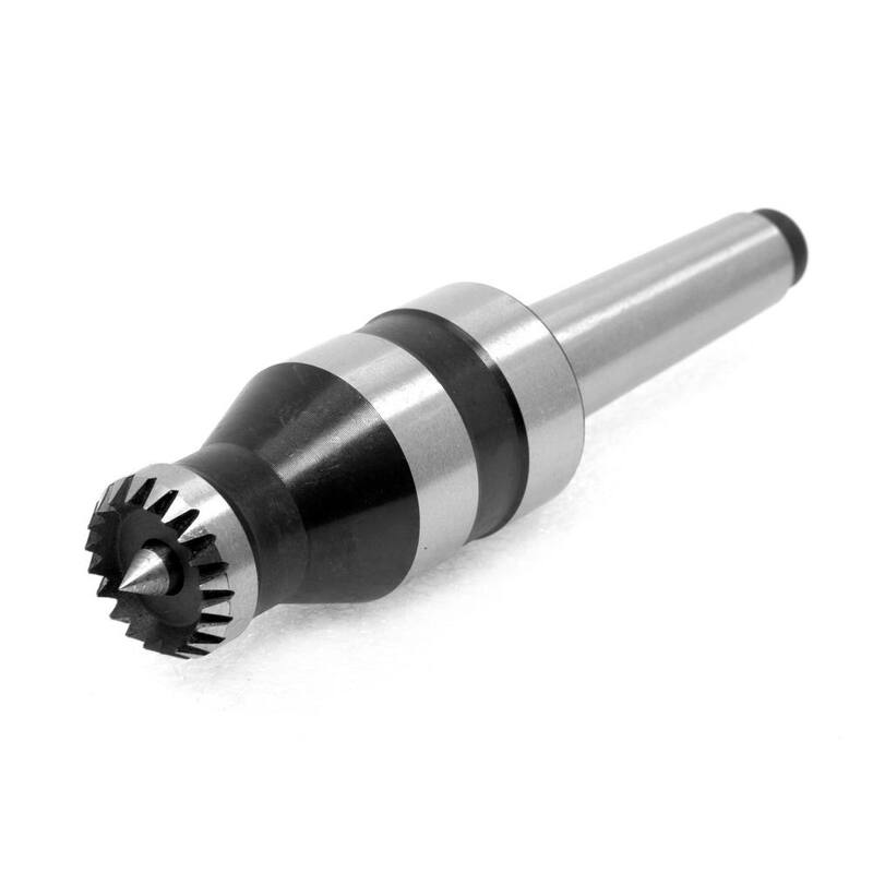 Centro vivo giratorio de corona MT2 de 3/4 de pulgada para tornos de madera - LA1334
