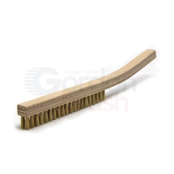 Gordon Brush 3x20 Row Anti-Static Hog Bristle Plater Brush - 299991CK