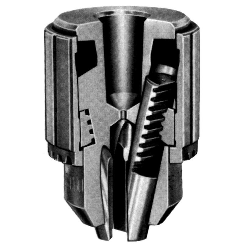 Jacobs 1/4 pulg. 1BM-3/8 pulg. Chuck de acero inoxidable - JCM6628Z