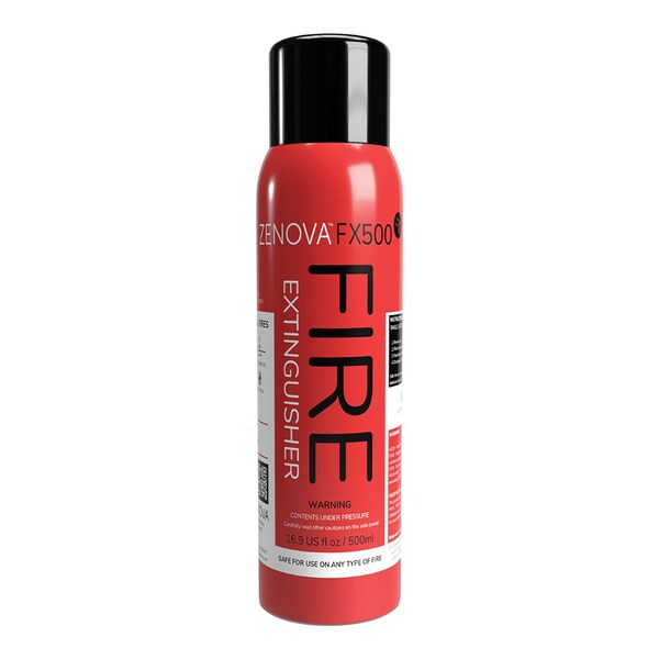 Zenova FX500 Fire Extinguishing Aerosol Spray - ZOVFX500