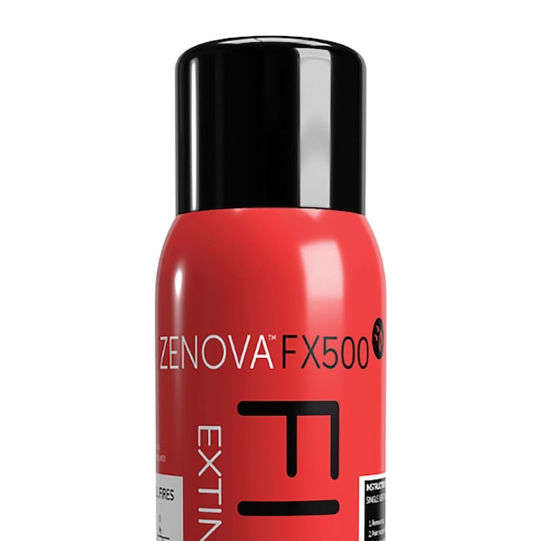Zenova FX500 Fire Extinguishing Aerosol Spray - ZOVFX500