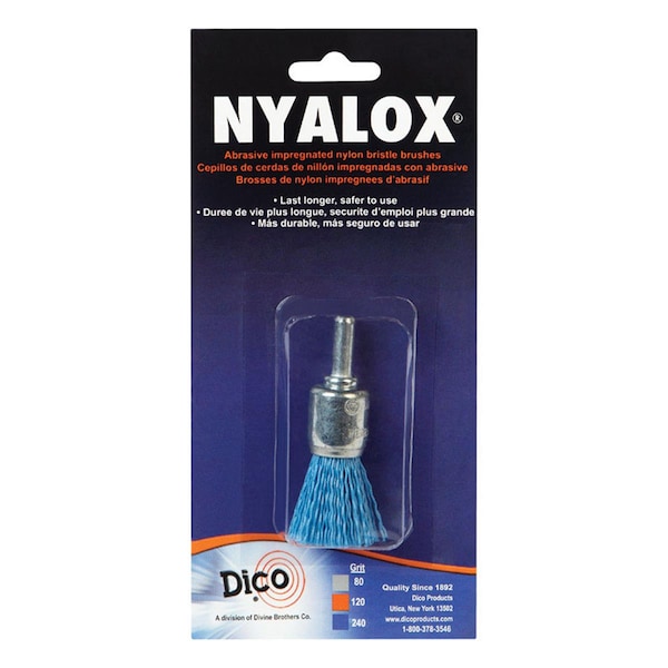 Divine Brothers 541-787-3 by 4 Brush End Nyalox - Blue Grit - 2024719
