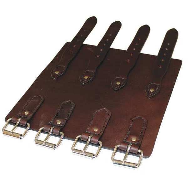 R&B Fabrications Shoulder Strap and Organizer, Leather, 8"W - RB-BL-9200