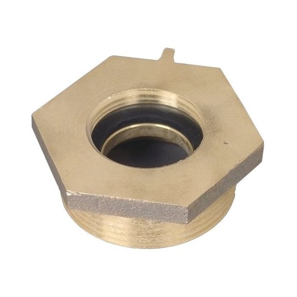 Dixon FNPT 4"x MNST 4", 1/2", Hex Nipple BR - FM4045F