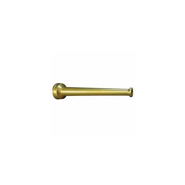 Moon American Fire Hose Plain Hose Nozzle - 1-1/2 In. NPSH - Brass - 572-1511