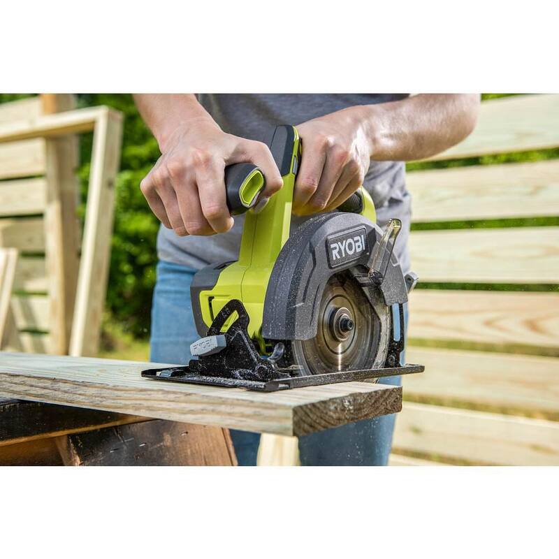 RYOBI ONE+ 18V Kit de Combo Inalámbrico de 10 Herramientas con (1) Batería de 1.5 Ah y (2) Baterías de 4.0 Ah y Cargador - PCL2001K3N