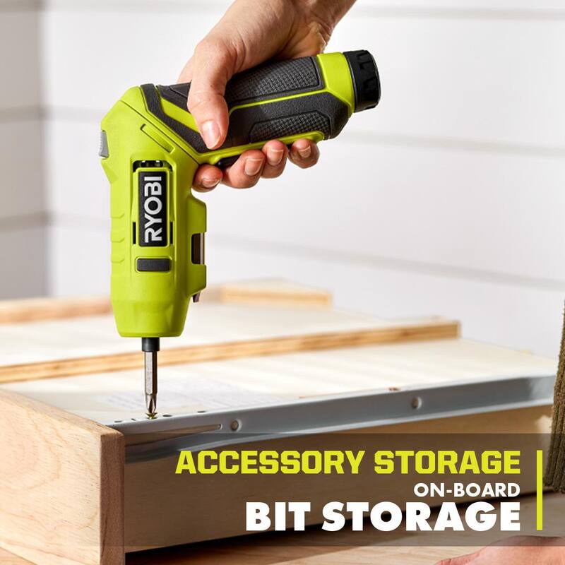 RYOBI USB Kit Combo de 4 herramientas con destornillador, pluma de pegamento, herramienta rotativa, cortador de energía, (2) baterías y cargador - FVK102K2