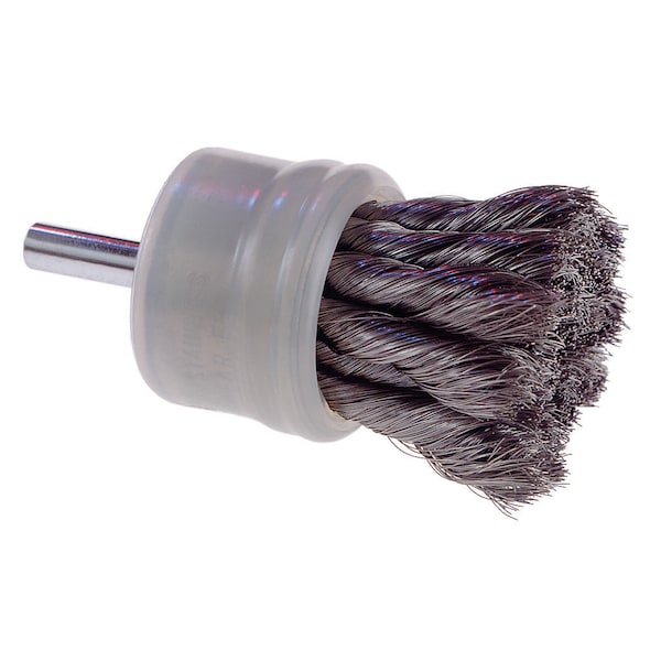 Osborn Knot Wire Coated End Brush, Stainless, .5" - 0003002900