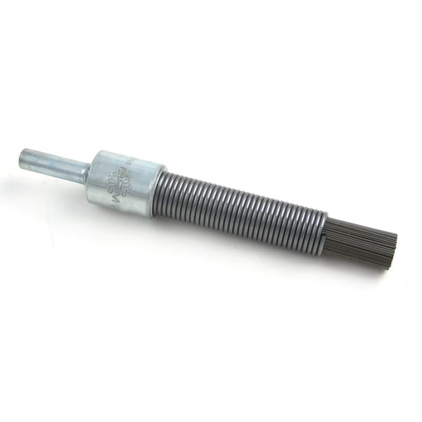 Brush Research Manufacturing BRM DEB5 Deep Well End Brush. .500" Dia., .020CS, 2.500" Trim Length, .250" Shank Diameter - DEB5