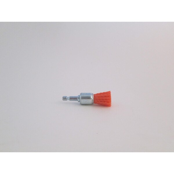 Dico Dico Nyalox 3/4 in. Medium Crimped Mandrel Mounted Cup End Brush Nylon 4500 rpm 1 pc - 541-781-3/4