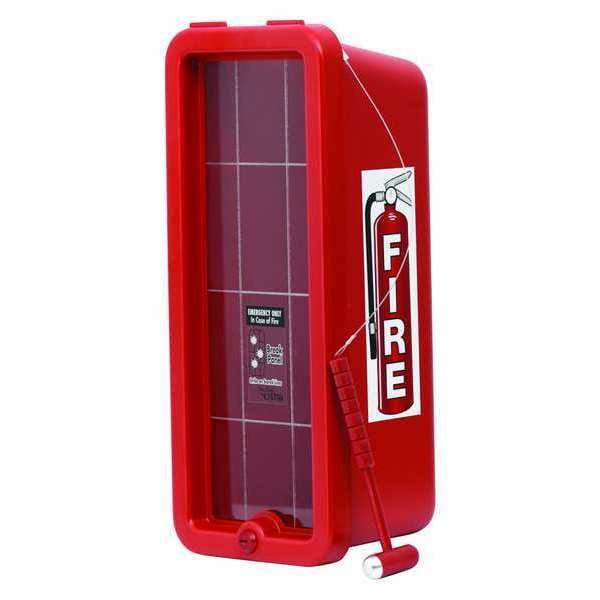 Cato Fire Extinguisher Cabinet, Surface Mount, 19 1/4 in Height, 5 lb - 105-5 RRC-H