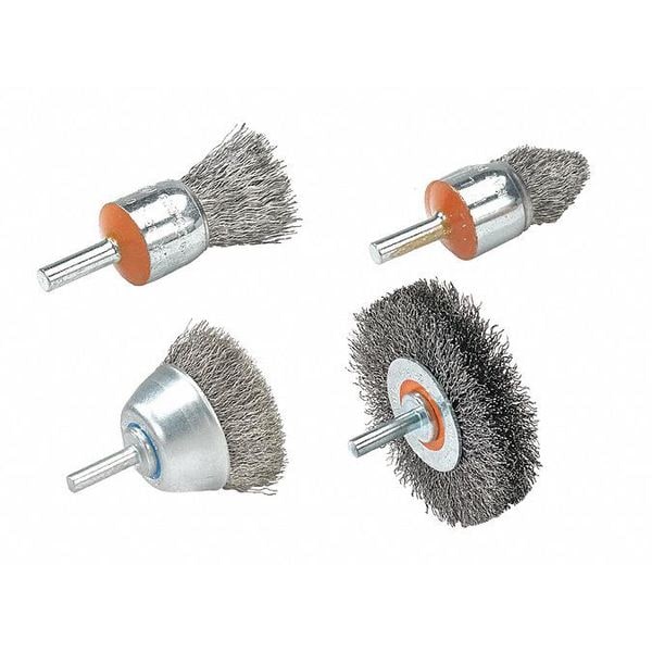 Walter Surface Technologies Mtd Straight Brush Crimped 1/2"x0.020" - 13C055
