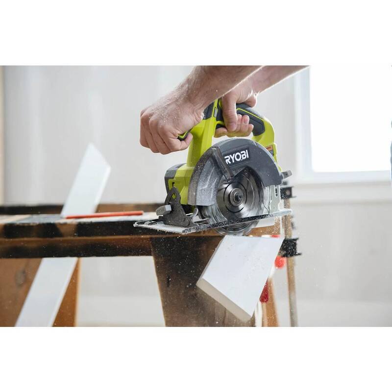 RYOBI ONE+ 18V Combo de Herramientas Inalámbricas de 2 Piezas con Taladro/Atornillador, Sierra Circular, (2) Baterías de 1.5 Ah, Cargador y Sierra Recíproca - PCL1201K2-PCL515B