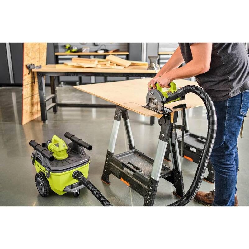 RYOBI ONE+ 18V Combo de Herramientas Inalámbricas de 2 Piezas con Taladro/Atornillador, Sierra Circular, (2) Baterías de 1.5 Ah, Cargador y Sierra Recíproca - PCL1201K2-PCL515B