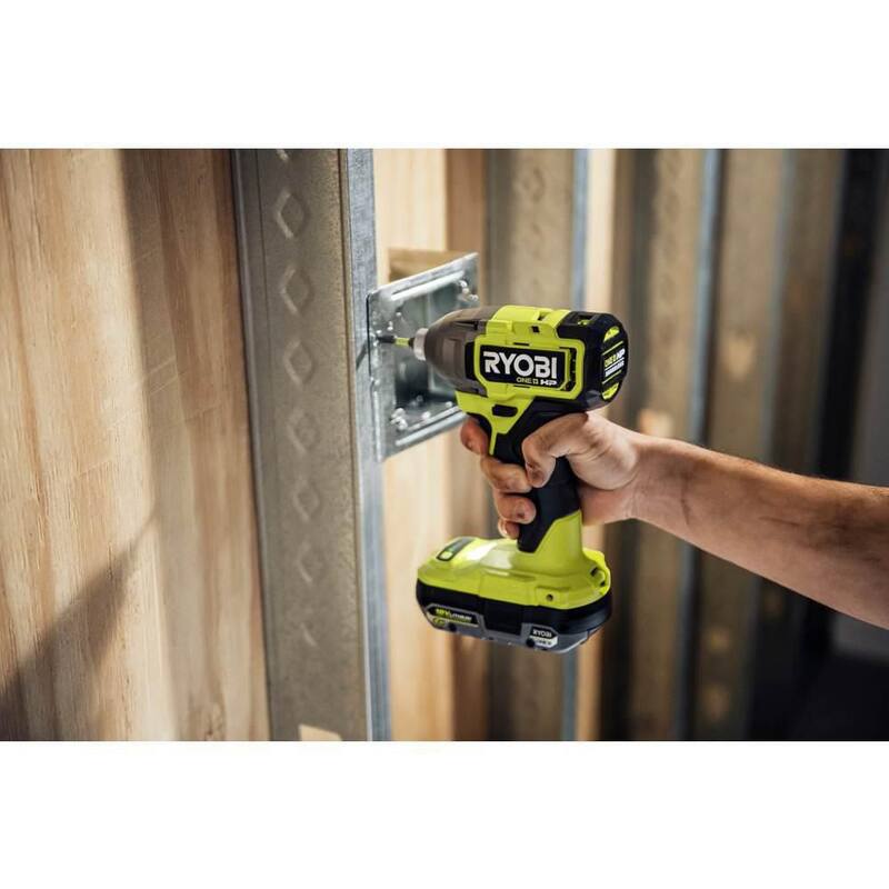 RYOBI ONE+ HP 18V Brushless Cordless 8-Tool Combo Kit con baterías, cargador y bolsa con 2 baterías de alto rendimiento de 6.0 AH GRATIS - PBLCK108K2-PBP2007