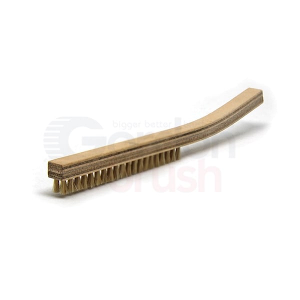 Gordon Brush 3x20 Row Anti-Static Stiff Horsehair Plater Brush - 299991-5/16