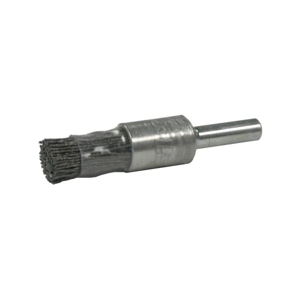 Weiler Burr-Rx 3/8" Coated Cup End Brush, .043/120CG Crimped Fill - 86099