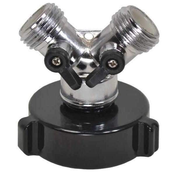 Moon American Hazmat Adapter, 1-1/2 NH, (2) 3/4 Male GHT - 428-1520754
