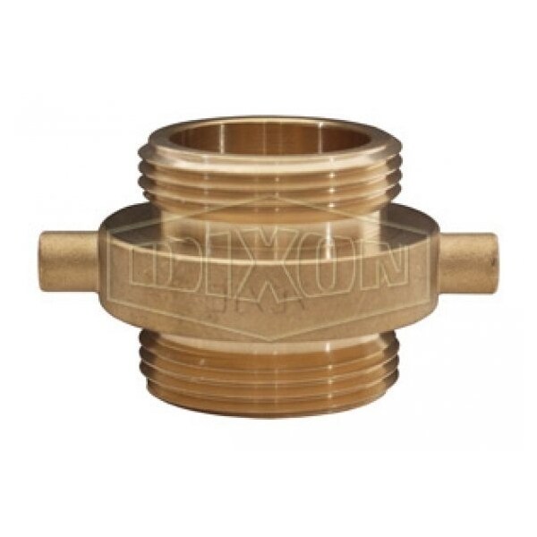 Dixon Double Male Pin Lug BR, 2.5"NSTx2.5"NST - DMP2525F