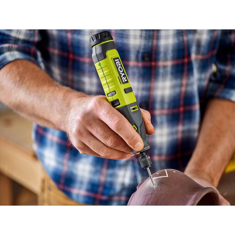 RYOBI Juego de Combo de 2 Herramientas con Destornillador y Herramienta Rotativa USB de Iones de Litio, (2) Baterías y (2) Cables de Carga USB - FVD50K-FVM51K
