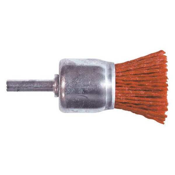 Century Drill & Tool End Brush, Fine Nylon, 150 Grit, 1 in. - 77203