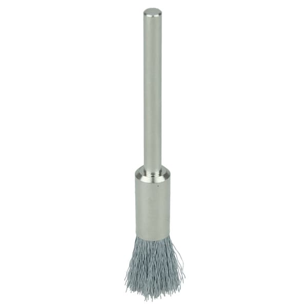 Weiler 5/16" Miniature Wire End Brush, .005" Steel Fill, 1/8" Stem - 26113
