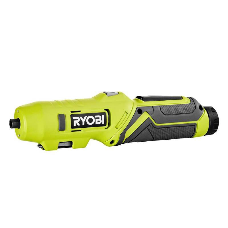 RYOBI Kit Combo de 4 herramientas con batería de litio USB, destornillador, bolígrafo de pegamento, herramienta rotativa, cortador de energía, baterías, cargador y batería de 3.0 Ah - FVK102K2-FVB03