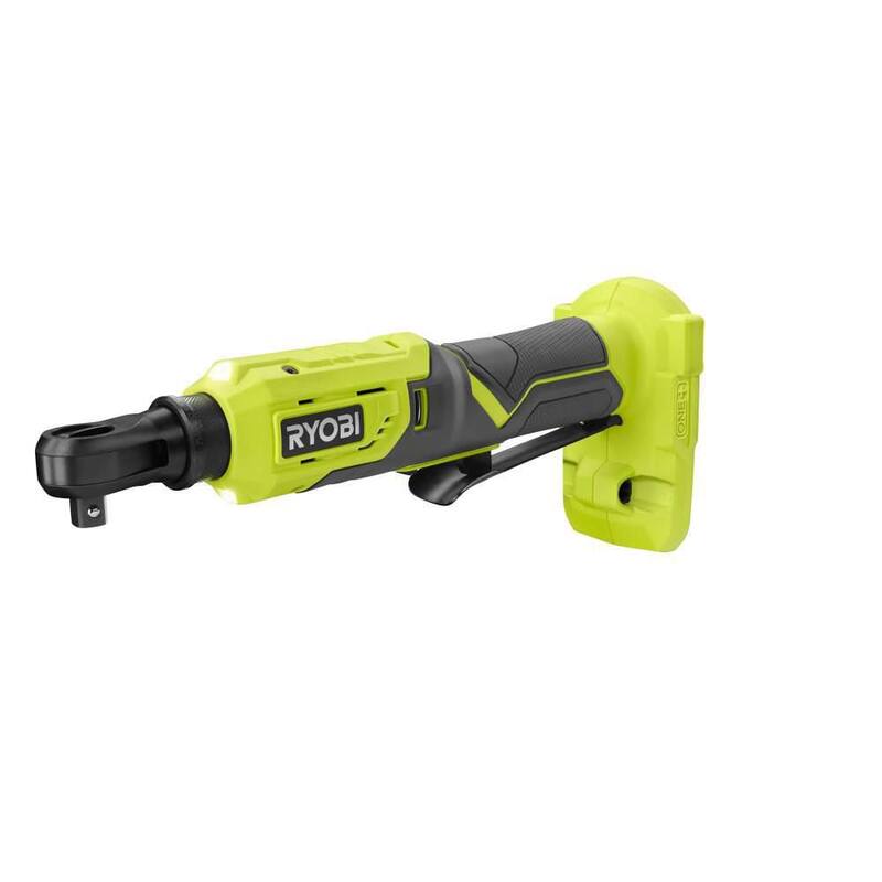 RYOBI ONE+ 18V Llave de trinquete inalámbrica de 3/8 pulg. y Llave de trinquete de 1/4 pulg. (Herramientas solamente) - P344-PRC01B