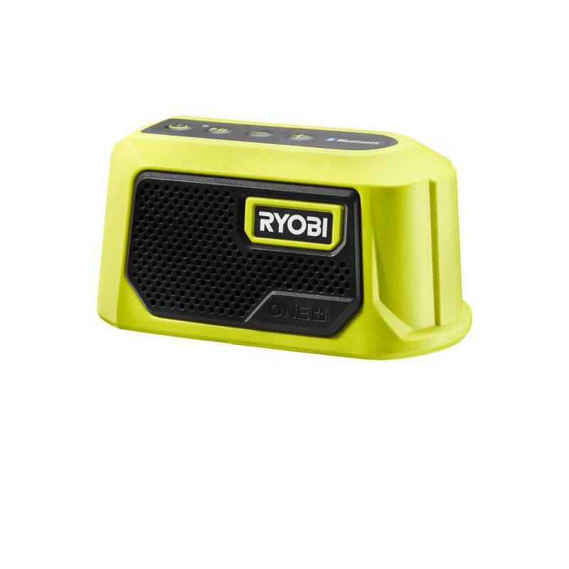 RYOBI ONE+ 18V Juego de Combo Compacto Inalámbrico de 3 Herramientas con Pistola de Pegamento, Luz de Área, Altavoz Bluetooth (Solo Herramientas) - P306-P796B-PAD02B