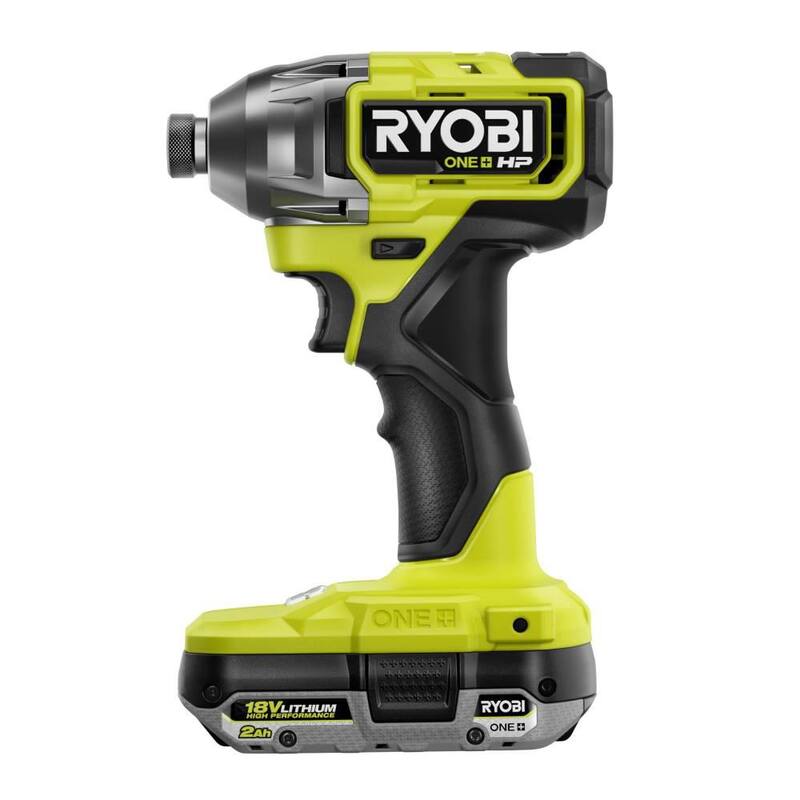 RYOBI ONE+ HP 18V Brushless Cordless 2-Tool Combo Kit con (2) baterías de 2.0 Ah, cargador, bolsa y ¡una Amoladora Angular de 4-1/2 pulgadas GRATIS! - PBLCK01K-PCL445B