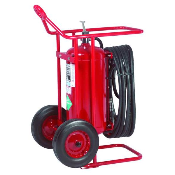 Amerex Wheeled Fire Extinguisher, 125 lb Capacity, Class ABC , UL Rating40A:240B:C , Monoammonium Phosphate - 488