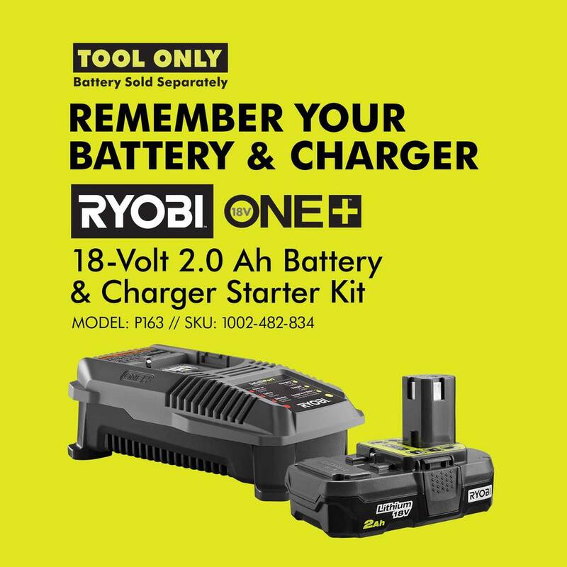 Sierra de banda portátil inalámbrica de 18V ONE+ de RYOBI y cortador de PVC y PEX (solo herramientas) - P590-P593