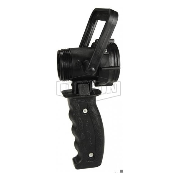 Dixon Lightweight Ball Shut-Off, 1-1/2 in Inlet, Polycarbonate Body - PPSO150F