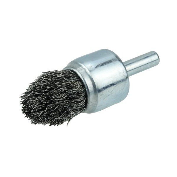Weiler Controlled Flare Crimped Wire End Brush 3/4", .020" Steel Fill - 10307
