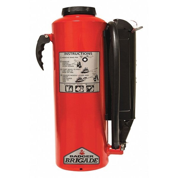 Badger Fire Extinguisher, 28.5 lb Capacity, Class BC , UL Rating120B:C , Carbon Dioxide - B-30-PK