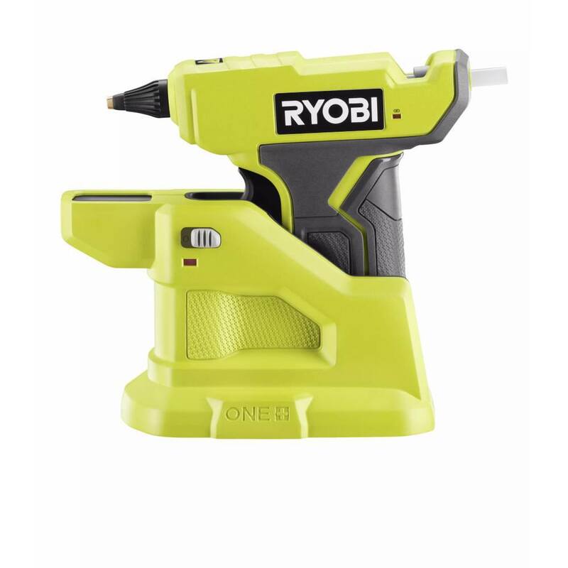Juego de combos compacto de 2 herramientas inalámbricas RYOBI ONE+ 18V con pistola de pegamento y herramienta rotativa de precisión (Solo herramientas) - P306-PRT100B.