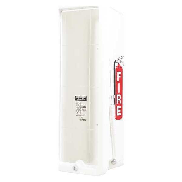 Cato Fire Extinguisher Cabinet, Surface Mount, 23 1/4 in Height, 10 lb - 105-10 WWC-H