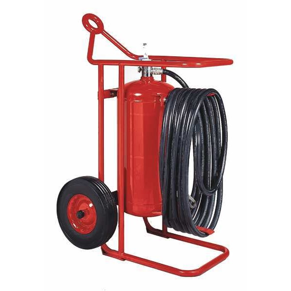 Badger Fire Extinguisher, 50 lb Capacity, Class ABC , UL Rating20A:160B:C , Monoammonium Phosphate - 50MB