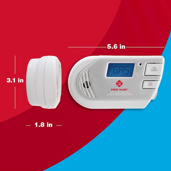 First Alert First Alert Plug-in Electrochemical Explosive Gas and Carbon Monoxide Detector - 1039760