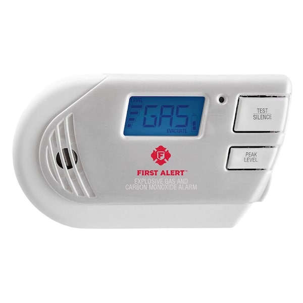 First Alert First Alert Plug-in Electrochemical Explosive Gas and Carbon Monoxide Detector - 1039760