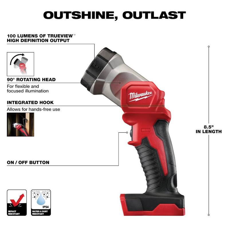 Juego de herramientas inalámbricas de iones de litio Milwaukee M18 de 18 voltios (9 herramientas) con (2) baterías, cargador y bolsa de herramientas - 2694-29