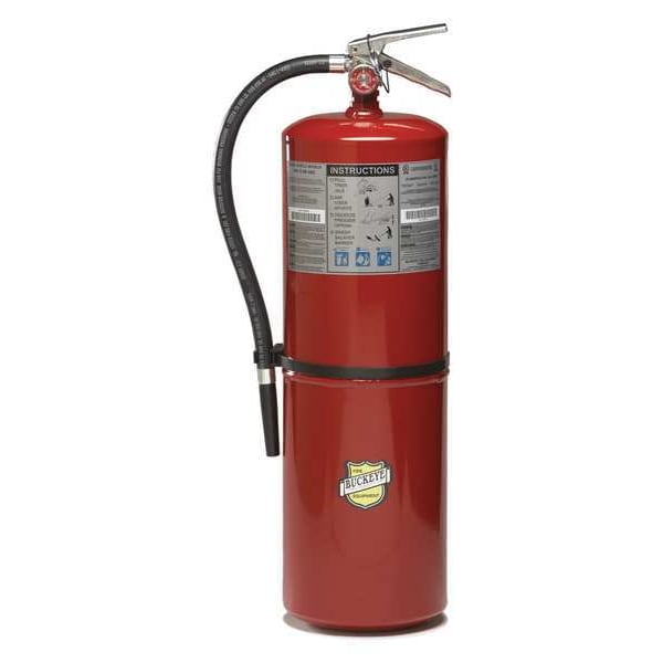 Buckeye Fire Equipment Fire Extinguisher, 30 lb Capacity, Class ABC , UL Rating10A:160B:C , Monoammonium Phosphate - 12905