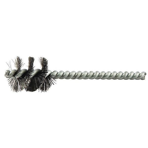 Zoro Select Tube Brush, 0.006" dia. Wire, Steel, PK10 - 66254443063