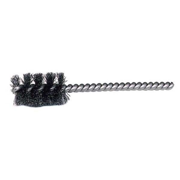 Weiler Single Spiral Tube Wire Brush, Steel, 3/8" - 90865