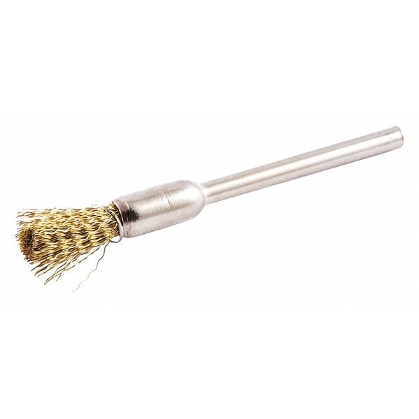 Zoro Select End Brush, Shank 1/8", Wire 0.005" dia. - 66254443028