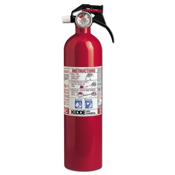 Kidde Kidde Safety 46141MTL Dry Chemical Hand Portable Fire Extinguisher - 46141MTL