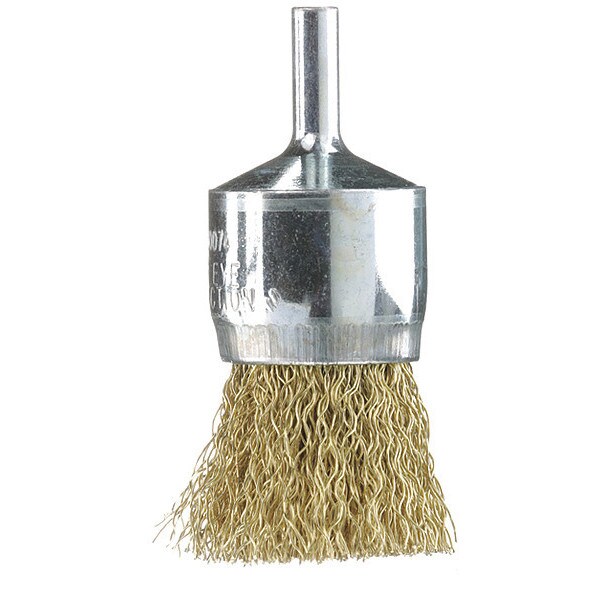 Osborn Crimped Wire End Brush, 1", 0003007400 - 0003007400
