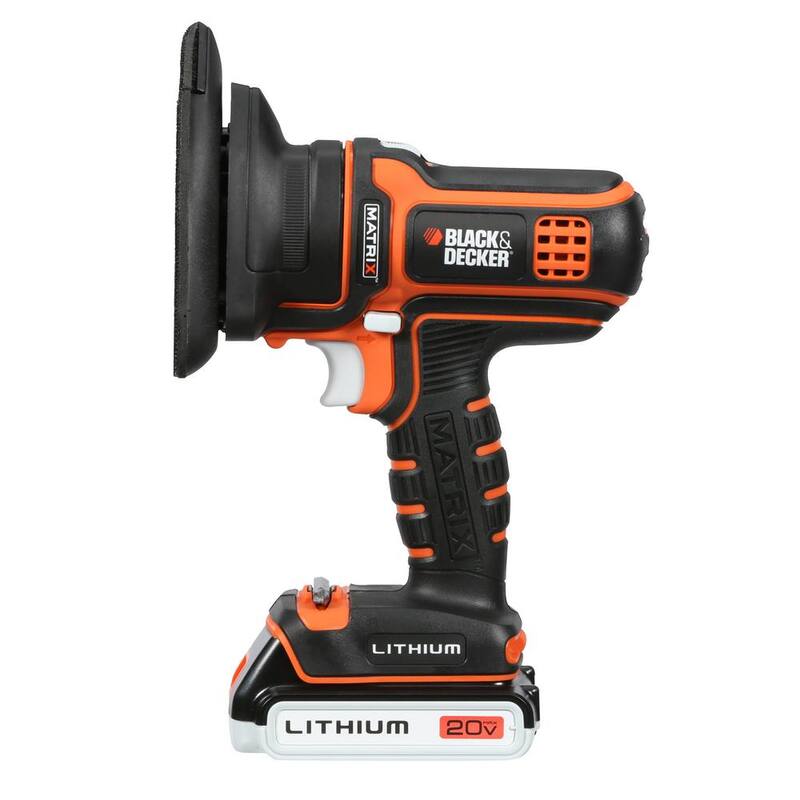BLACK+DECKER 20V Max Lithium-Ion Cordless Matrix 6 Tool Combo Kit with Storage Case - BDCDMT1206KITC

Kit combinado inalámbrico BLACK+DECKER de 20V Max con batería de litio y 6 herramientas Matrix, con estuche de almacenamiento - BDCDMT1206KITC