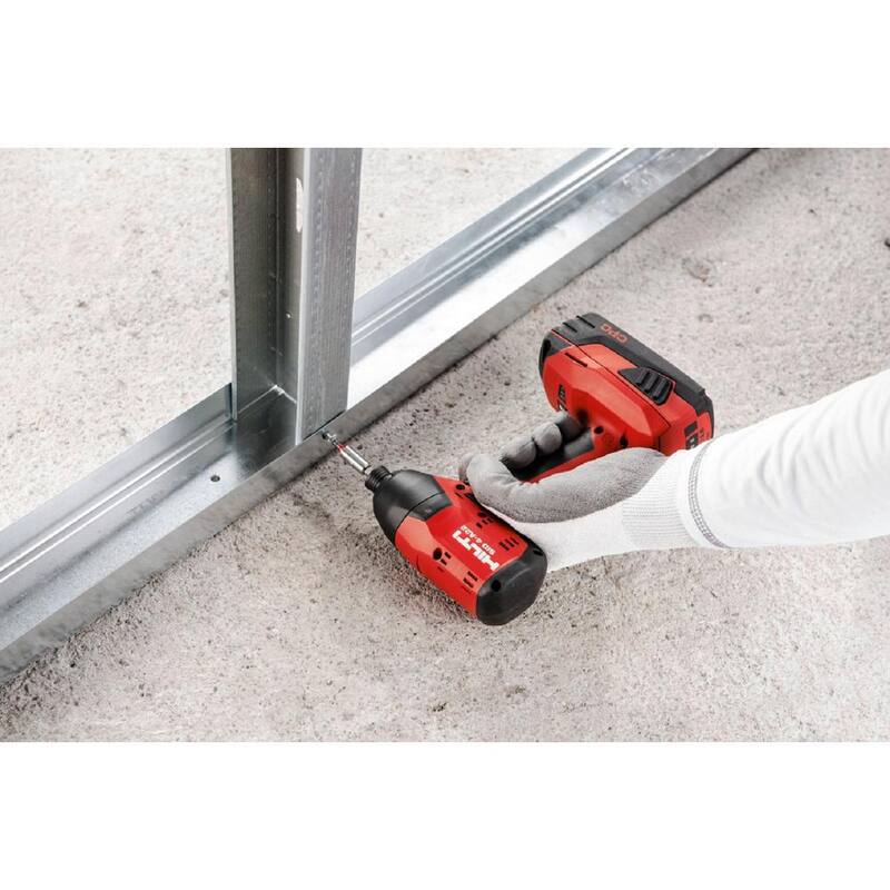 Martillo Taladro Inalámbrico con Porta-brocas Sin Llave de Ión de Litio de 22 Voltios Hilti/Combo de Atornillador de Impacto con Motor Sin Escobillas (Incluye Baterías) - 3554455