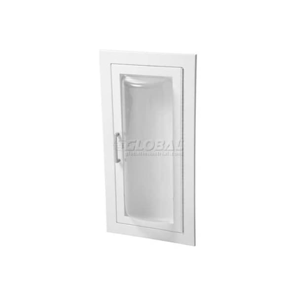 Activar Construction Products Group Activar Inc. Steel Fire Extinguisher Cabinet, Clear Acrylic Bubble Window, Fully Recessed - 1515F25